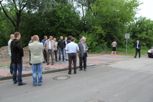 Ulica Łęczysk oficjalnie odebrana [21 VI 2012] - zdjęcie #24 - eOstroleka.pl