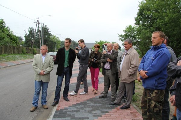 Ulica Łęczysk oficjalnie odebrana [21 VI 2012] - zdjęcie #19 - eOstroleka.pl