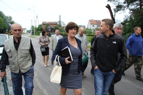 Ulica Łęczysk oficjalnie odebrana [21 VI 2012] - zdjęcie #14 - eOstroleka.pl