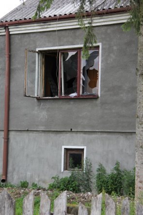 Pożar domu w Daniszewie [26.VI.2012] - zdjęcie #11 - eOstroleka.pl