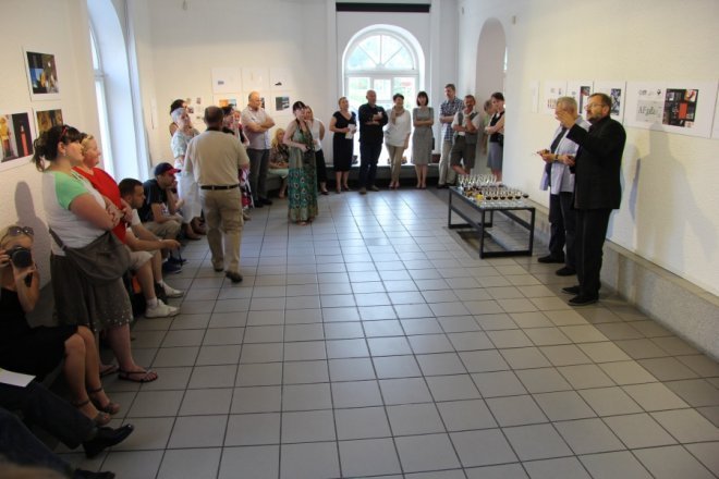 Wernisaż wystawy projektów Sławomira Krajewskiego [5 VII 2012] - zdjęcie #38 - eOstroleka.pl