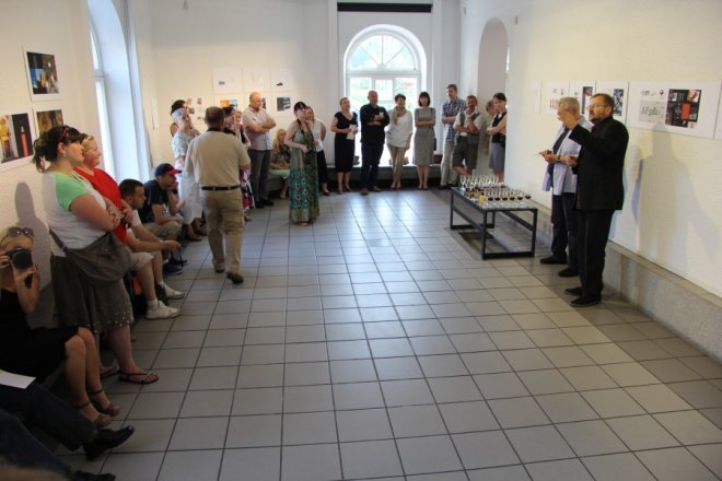 Wernisaż wystawy projektów Sławomira Krajewskiego [5 VII 2012] - zdjęcie #19 - eOstroleka.pl