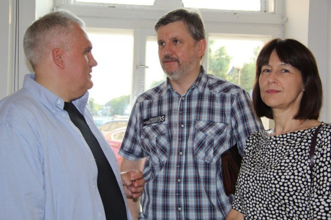 Wernisaż wystawy projektów Sławomira Krajewskiego [5 VII 2012] - zdjęcie #8 - eOstroleka.pl