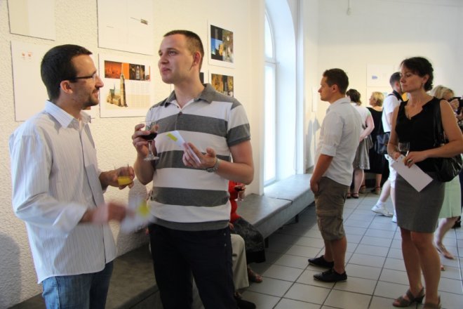 Wernisaż wystawy projektów Sławomira Krajewskiego [5 VII 2012] - zdjęcie #4 - eOstroleka.pl