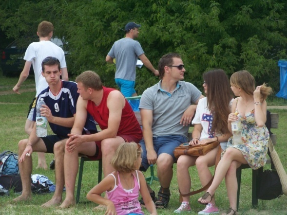 Siatkarze i siatkarki rywalizowali na plaży w Ostrołęce [7 VII 2012] - zdjęcie #22 - eOstroleka.pl