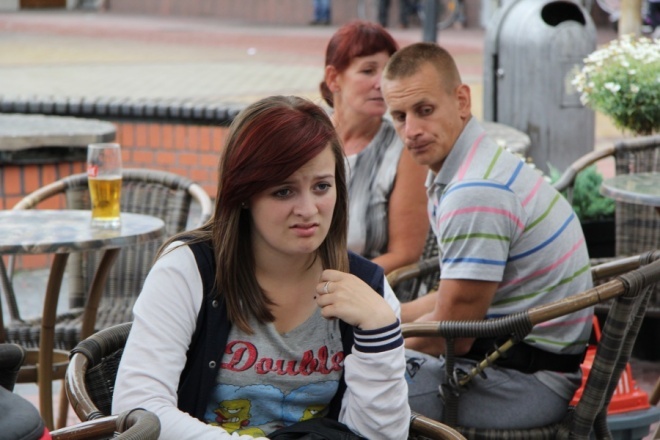 Koncert zespołu PodobaMISIę w strugach deszczu [14 VII 2012] - zdjęcie #40 - eOstroleka.pl