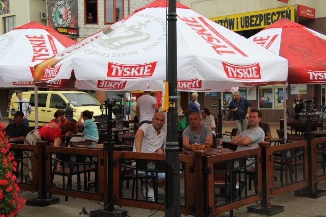 Koncert zespołu PodobaMISIę w strugach deszczu [14 VII 2012] - zdjęcie #10 - eOstroleka.pl