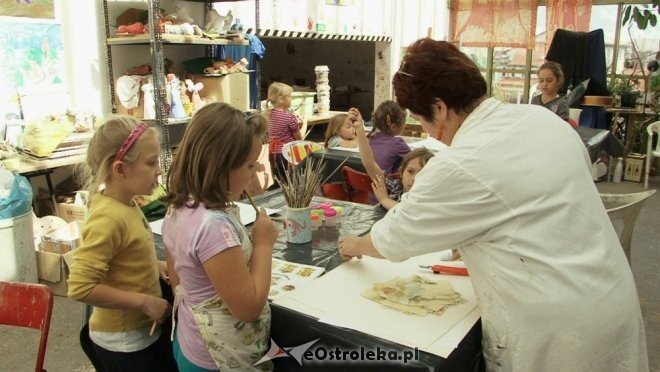Warsztaty plastyczne w OCK [18.07.2012] - zdjęcie #26 - eOstroleka.pl