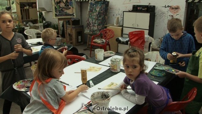 Warsztaty plastyczne w OCK [18.07.2012] - zdjęcie #1 - eOstroleka.pl