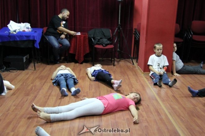 Warsztaty teatralne w klubie Oczko [19 VII 2012] - zdjęcie #1 - eOstroleka.pl