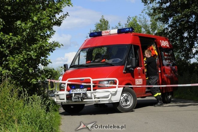 Tragiczny wypadek na trasie Czarnia - Baba [22.07.2012] - zdjęcie #1 - eOstroleka.pl