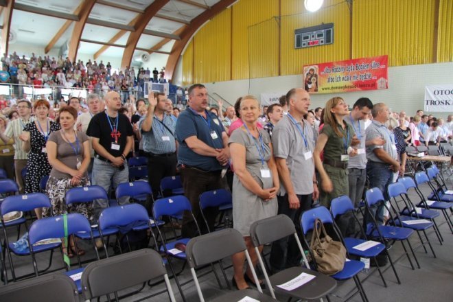 Rozpoczęły się rekolekcje Jamesa Manjackala dla małżeństw sakramentalnych [26 VII 2012] - zdjęcie #36 - eOstroleka.pl