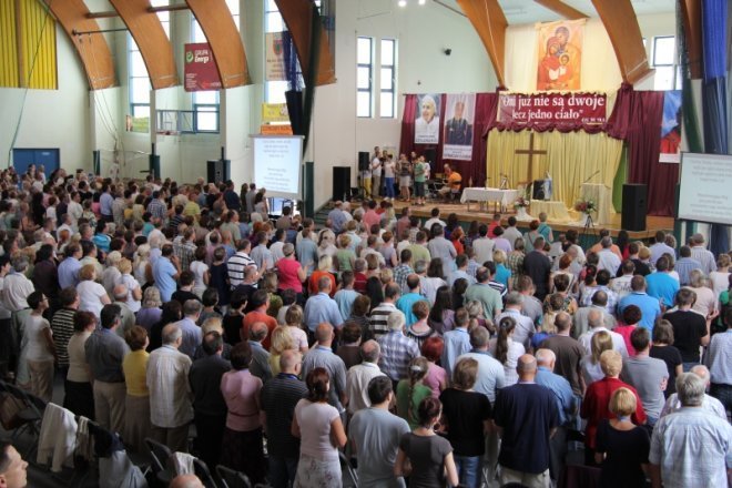Rozpoczęły się rekolekcje Jamesa Manjackala dla małżeństw sakramentalnych [26 VII 2012] - zdjęcie #33 - eOstroleka.pl