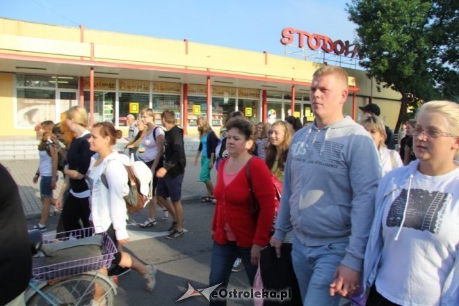Wyruszyła XXVIII piesza pielgrzymka na Jasną Górę [1 VII 2012] - zdjęcie #65 - eOstroleka.pl