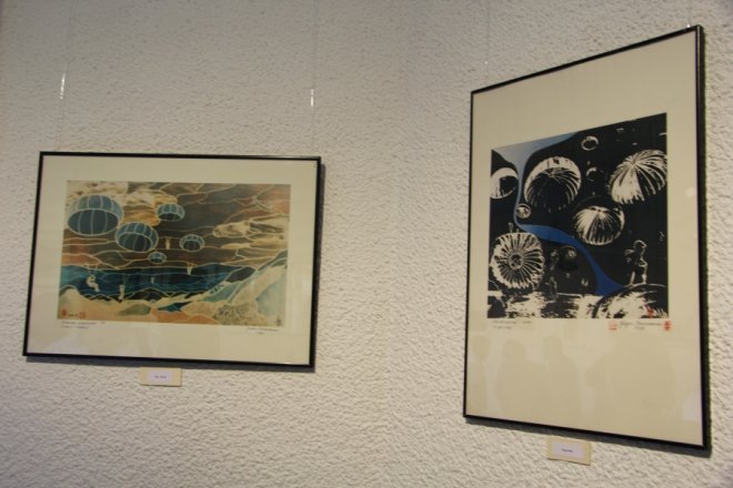 Wernisaż wystawy Jurgena Steinemanna w w Galerii Ostrołęka [2 VIII 2012] - zdjęcie #2 - eOstroleka.pl