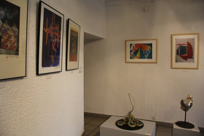 Wernisaż wystawy Jurgena Steinemanna w w Galerii Ostrołęka [2 VIII 2012] - zdjęcie #13 - eOstroleka.pl