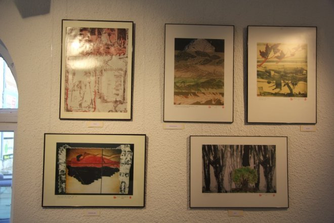 Wernisaż wystawy Jurgena Steinemanna w w Galerii Ostrołęka [2 VIII 2012] - zdjęcie #15 - eOstroleka.pl