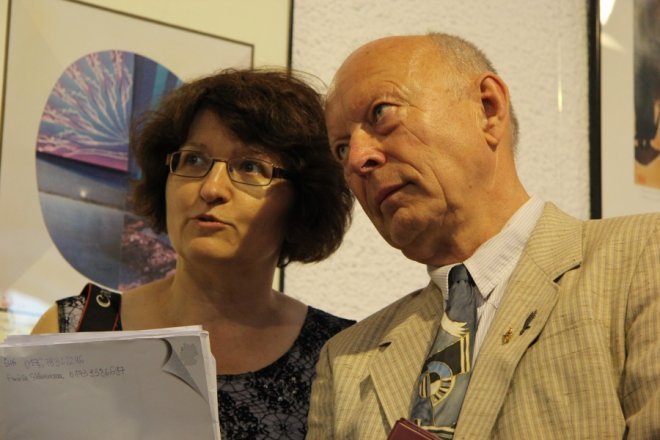 Wernisaż wystawy Jurgena Steinemanna w w Galerii Ostrołęka [2 VIII 2012] - zdjęcie #36 - eOstroleka.pl