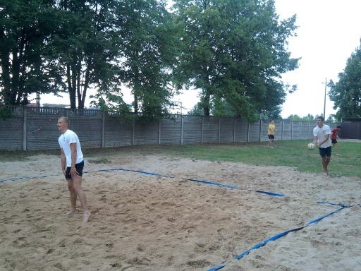 Różan: Turniej siatkówki plażowej [3.08.2012] - zdjęcie #5 - eOstroleka.pl
