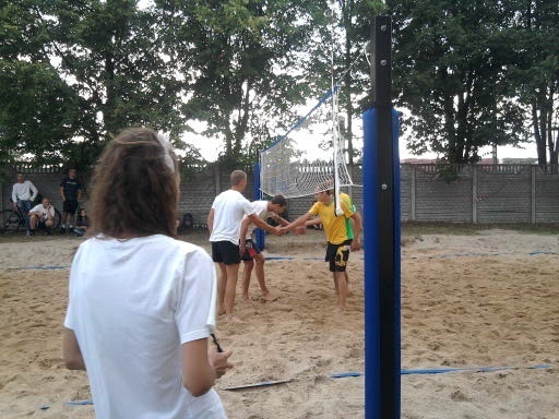 Różan: Turniej siatkówki plażowej [3.08.2012] - zdjęcie #8 - eOstroleka.pl