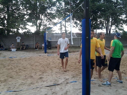 Różan: Turniej siatkówki plażowej [3.08.2012] - zdjęcie #24 - eOstroleka.pl