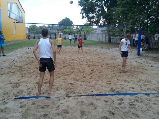 Różan: Turniej siatkówki plażowej [3.08.2012] - zdjęcie #17 - eOstroleka.pl