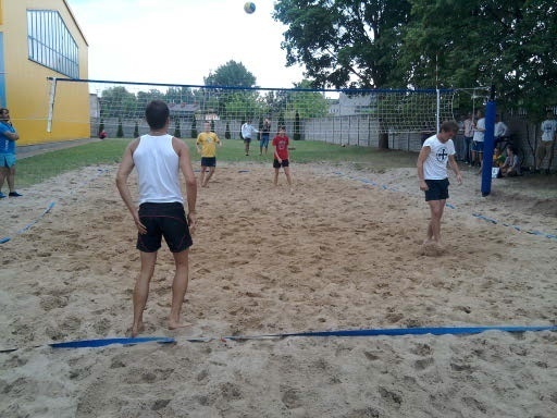 Różan: Turniej siatkówki plażowej [3.08.2012] - zdjęcie #16 - eOstroleka.pl