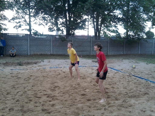 Różan: Turniej siatkówki plażowej [3.08.2012] - zdjęcie #12 - eOstroleka.pl