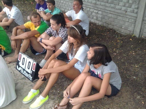 Różan: Turniej siatkówki plażowej [3.08.2012] - zdjęcie #8 - eOstroleka.pl