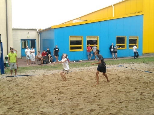 Różan: Turniej siatkówki plażowej [3.08.2012] - zdjęcie #5 - eOstroleka.pl