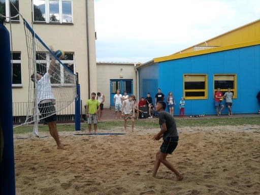 Różan: Turniej siatkówki plażowej [3.08.2012] - zdjęcie #3 - eOstroleka.pl