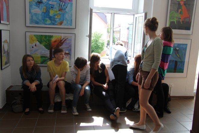 Ostatni dzień warsztatów teatralnych z Leszkiem Zduniem [9 VIII 2012] - zdjęcie #26 - eOstroleka.pl