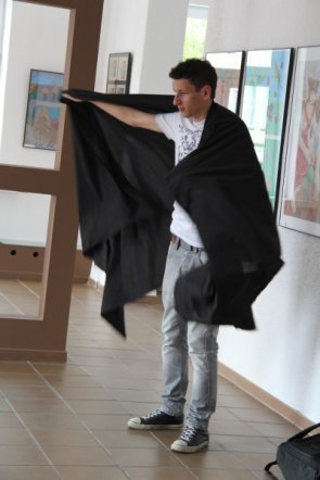 Ostatni dzień warsztatów teatralnych z Leszkiem Zduniem [9 VIII 2012] - zdjęcie #16 - eOstroleka.pl