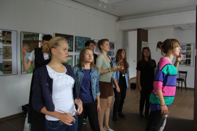 Ostatni dzień warsztatów teatralnych z Leszkiem Zduniem [9 VIII 2012] - zdjęcie #19 - eOstroleka.pl