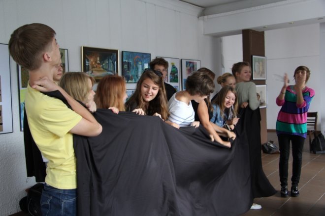 Ostatni dzień warsztatów teatralnych z Leszkiem Zduniem [9 VIII 2012] - zdjęcie #6 - eOstroleka.pl