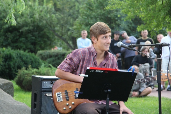 Art Czwartek: Deszcz w butach - recital Klaudii Miłoszewskiej [10 VIII 2012] - zdjęcie #11 - eOstroleka.pl