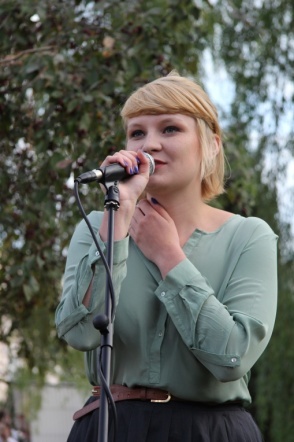 Art Czwartek: Deszcz w butach - recital Klaudii Miłoszewskiej [10 VIII 2012] - zdjęcie #9 - eOstroleka.pl