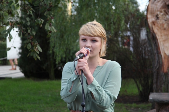 Art Czwartek: Deszcz w butach - recital Klaudii Miłoszewskiej [10 VIII 2012] - zdjęcie #7 - eOstroleka.pl