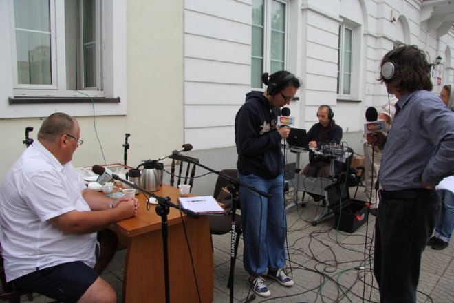 Poranek radia Wnet w Ostrołęce: O Ostrołęce, mieszkańcach i firmie [10 VIII 2012] - zdjęcie #10 - eOstroleka.pl