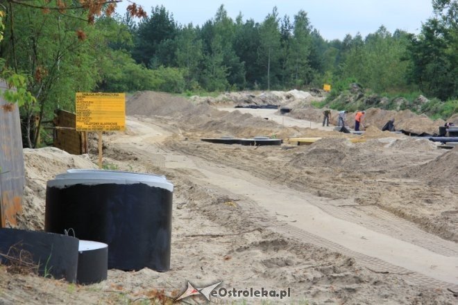 Budowa drogi dojazdowej do ostrołęckiej elektrowni [13 VIII 2012] - zdjęcie #7 - eOstroleka.pl