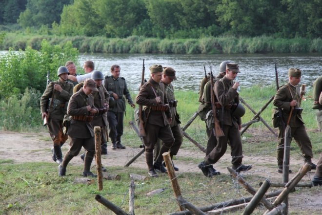 Widowisko historyczne Bitwa o Nowogród [19 VIII 2012] - zdjęcie #16 - eOstroleka.pl