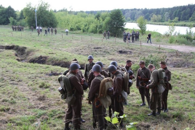 Widowisko historyczne Bitwa o Nowogród [19 VIII 2012] - zdjęcie #19 - eOstroleka.pl