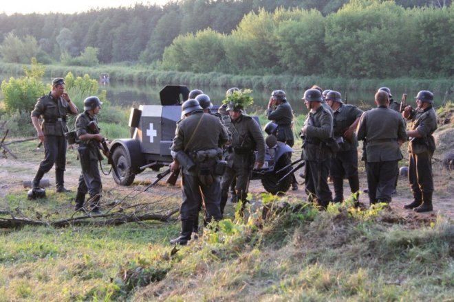 Widowisko historyczne Bitwa o Nowogród [19 VIII 2012] - zdjęcie #26 - eOstroleka.pl
