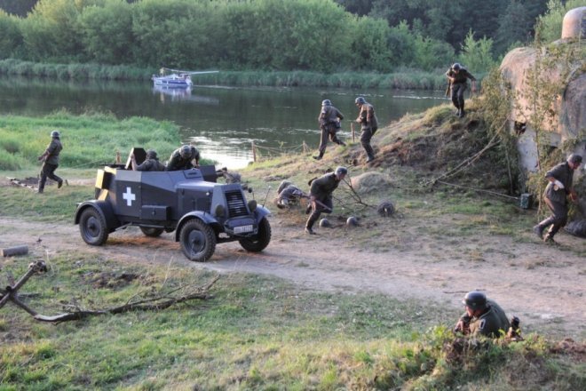 Widowisko historyczne Bitwa o Nowogród [19 VIII 2012] - zdjęcie #21 - eOstroleka.pl