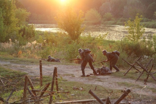 Widowisko historyczne Bitwa o Nowogród [19 VIII 2012] - zdjęcie #10 - eOstroleka.pl