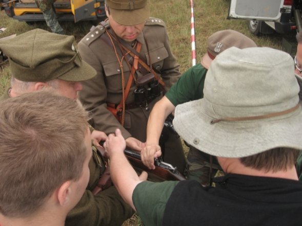 Rekonstrukcja Bitwy pod Mławą [1 IX 2012] - zdjęcie #47 - eOstroleka.pl