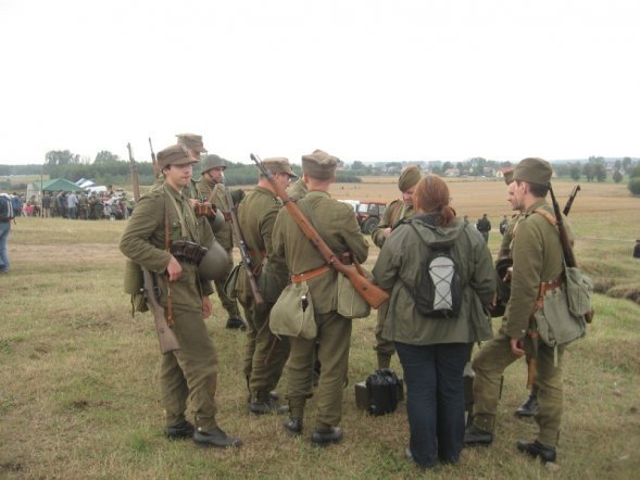 Rekonstrukcja Bitwy pod Mławą [1 IX 2012] - zdjęcie #4 - eOstroleka.pl