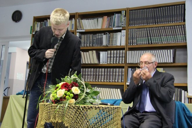 Wieczór w Arce: Spotkanie z Alfredem Sierzputowskim [6 IX 2012] - zdjęcie #8 - eOstroleka.pl
