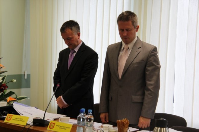 XXX sesja Rady Miasta: Minuta ciszy, podziękowania i gratulacje [7 IX 2012] - zdjęcie #19 - eOstroleka.pl