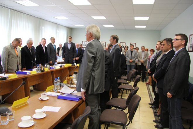XXX sesja Rady Miasta: Minuta ciszy, podziękowania i gratulacje [7 IX 2012] - zdjęcie #18 - eOstroleka.pl